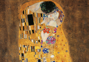 "Il bacio", dipinto di Klimt, scelto per illustrare il tema del webinar di Aisla