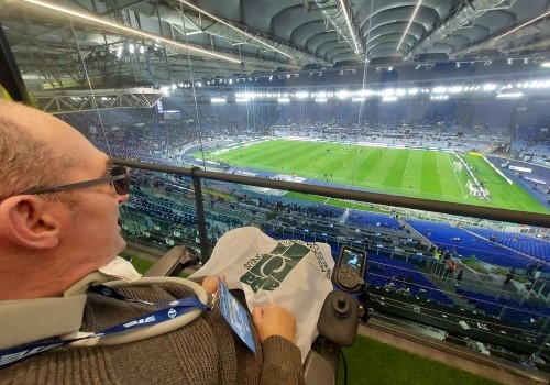 Dino Mancini allo Stadio Olimpico