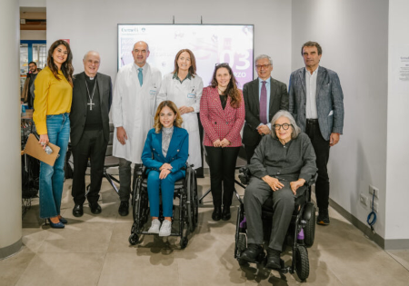 I partecipanti all'incontro inaugurale dell'ambulatorio ginecologico