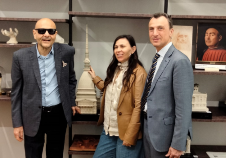 Mario Barbuto, Linda Legname e Franco Lepore