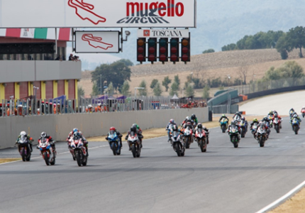 Immagine di repertorio di una delle gare di motociclisti paralimpici organizzata al Mugello dall'Associazione Di.Di.