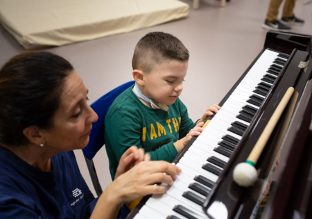 Lega del Filo d'Oro: laboratorio di musicoterapia