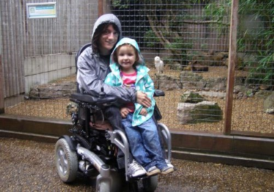 Madre con disabilità
