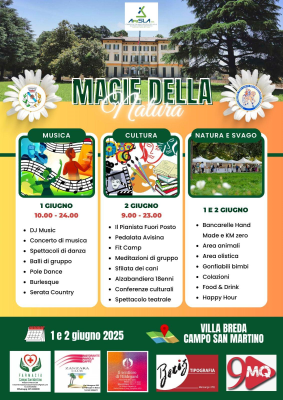 "Magie della Natura", Campo San Martino (Padova), 1-2 giugno 2025