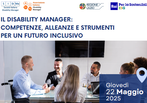Disability manager, Roma, 22 maggio 2025