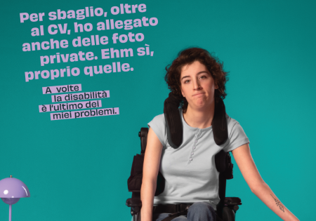 Particolare di una delle immagini della campagna promossa da Tetrabondi