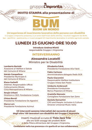 BUM, Milano, 23 giugno 2025