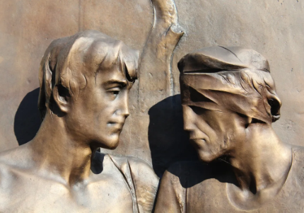 "Disabilità sensoriali". statue