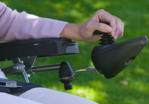 Impugnatura di joystick di carrozzina a motore elettrico