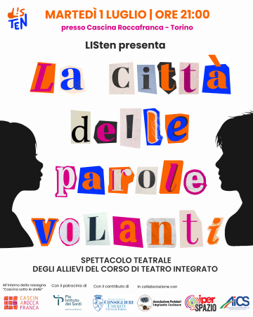 "La città delle parole volanti", Torino, 1 luglio 2025