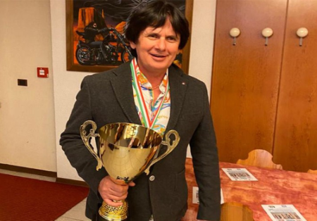 Il viterbese Bersan Vrioni, capo delegazione della squadra azzurra alle Olimpiadi di Scacchi per Ciechi e Ipovedenti e attuale presidente dell’ASCID (Associazione Scacchisti Ciechi e Ipovedenti Italiani)