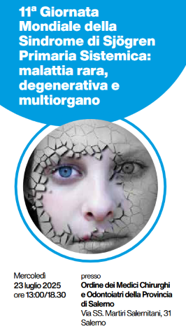 23 luglio 2025, Salerno, convegno Sjögren