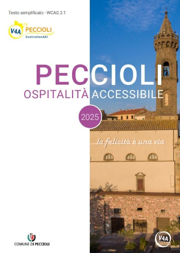 "Peccioli. Ospitalità accessibile 2025"
