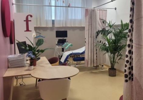 Un’immagine del "Polo Fiorenza" per la salute ostetrico-ginecologica delle donne con disabilità dell’Azienda Ospedaliero Universitaria Careggi di Firenze (fonte: AOU Careggi)