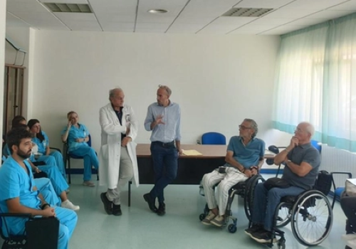 Agosto 2025, Presidio dell’Agenzia per la Vita Indipendente presso l’Unità Spinale dell’Ospedale di Perugia