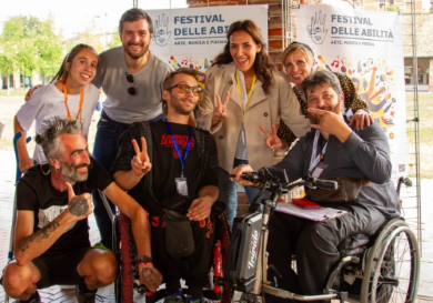 Alcuni tra i tanti protagonisti del Festival delle Abilità