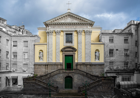Il complesso del Museo dei Pellegrini a Napoli, dove vi sarà il 18 ottobre la cerimonia conclusiva dell'ottavo premio "Turismi Accessibili"