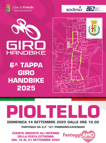 Giro Handbike 2025, Pioltello, 14 settembre