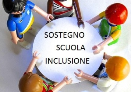 Rappresentazione grafica con omini di Lego sull'inclusione scolastica