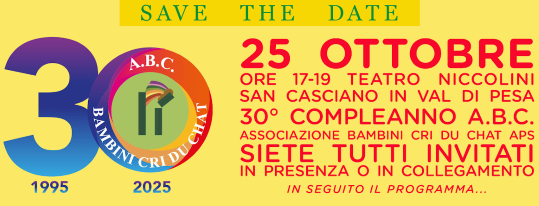 ABC Cri du chat, 30 anni, 25 ottobre 2025