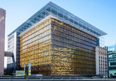 La sede di Bruxelles del Consiglio dell'Unione Europea