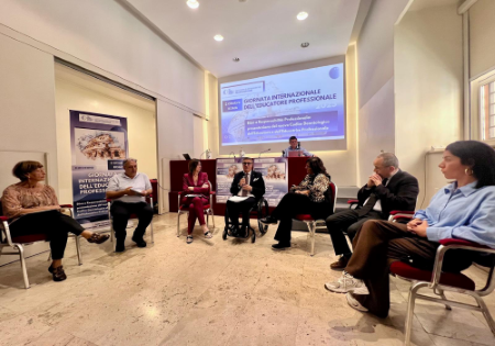 Roma, 2 ottobre 2025, Falabella alla presentazione del nuovo Codice Deontologico dell'Educatore Professionale