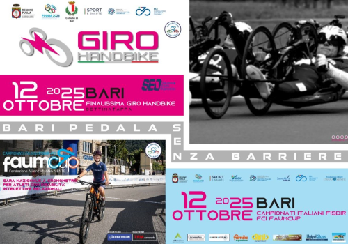 Giro Handbike, Bari, 12 ottobre 2025