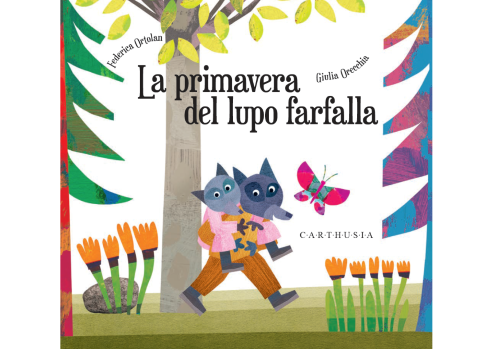 La fiaba "La primavera del lupo farfalla", dedicata a fratelli e sorelle di persone con malattie rare, presentata durante l'incontro sui "Rare Siblings"