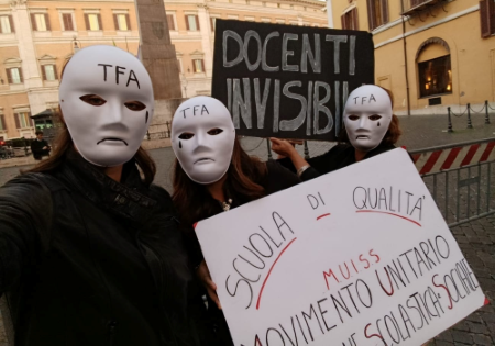 Sit-in del MUISS, Roma, davanti a Palazzo Montecitorio, 27 ottobre 2025