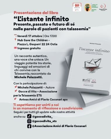 "L'istante infinito", Ostia Lido, 17 ottobre 2025