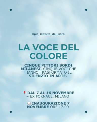 Mostra "La voce del colore", Milano, 7-16 novembre 2025