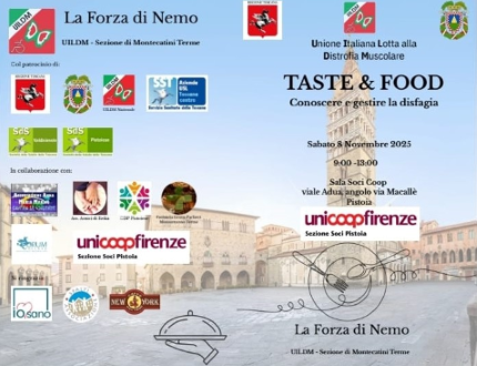 Pistoia, 8 novembre 2025, convegno sulla disfagia
