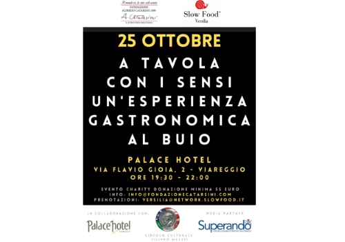 Superando media partner di un’esperienza culinaria al buio