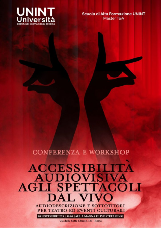 Accessibilità audiovisiva, Roma, 14 novembre 2025