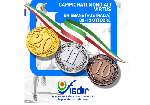 I successi della Nazionale Italiana FISDIR ai Mondiali di Atletica in Australia