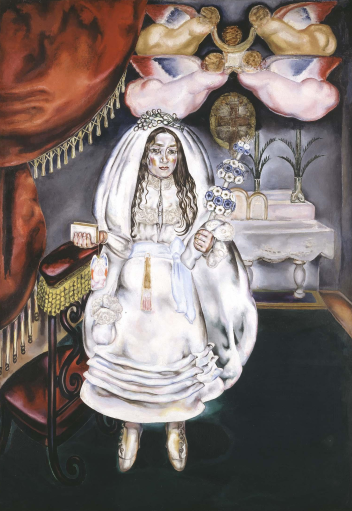 María Blanchard, "La Comulgante"