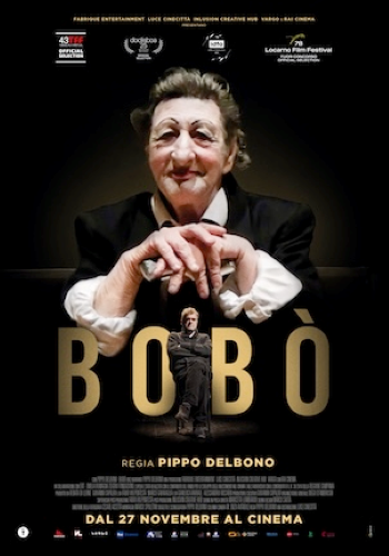 Locandina del film documentario "Bobò"