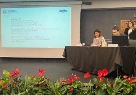 Serena Amato ed Enrico Delle Serre, Milano, ANFFAS, novembre 2025