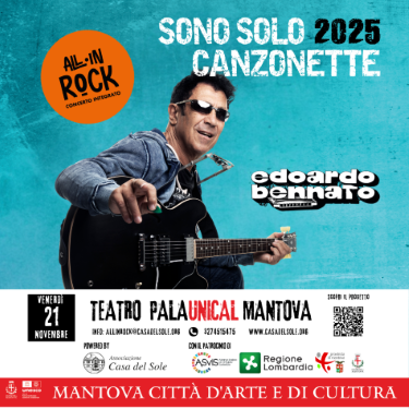 Mantova, 21 novembre 2025, "All-in Rock Concerto Integrato"