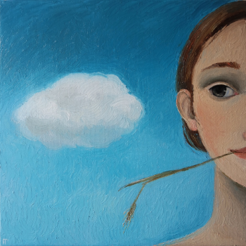 Galya Popova, "Playing with a Cloud" ("Giocando con una nuovola"), 2023