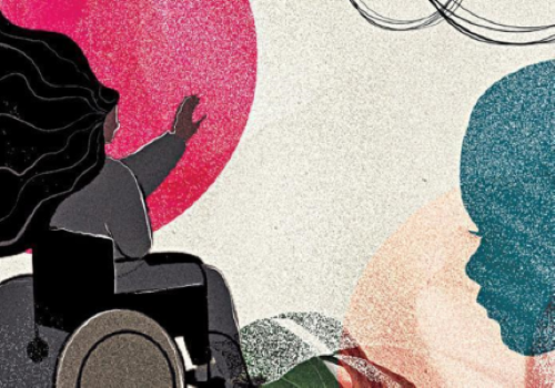 Realizzazione grafica sulla violenza nei confronti delle donne con disabilità