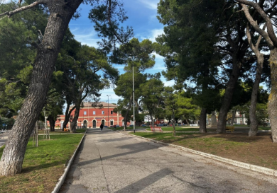 Piazza Stazione ad Altamura sulla quale si è focalizzato il video "Sguardi inclusivi sulla città"