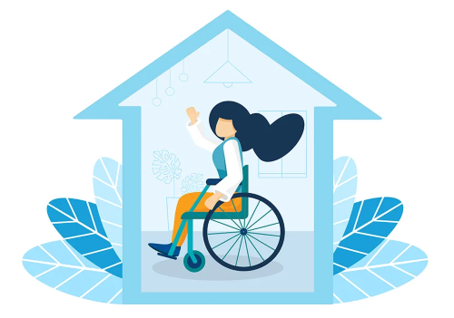 Realizzazione grafica sull'abitare accessibile