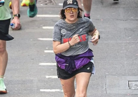 Maria Luisa Garatti alla Maratona di Londra