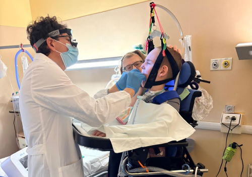 Un giovane con malattia neuromuscolare coinvolto nel progetto "NeMO è ORO"