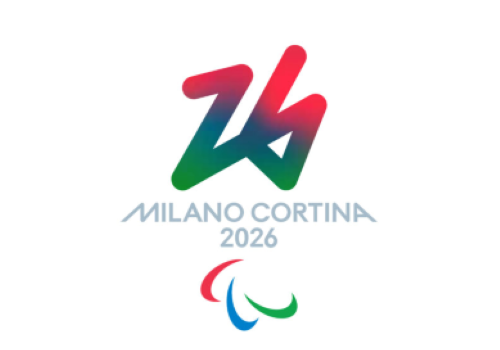 Logo Paralimpiadi Invernali Milano-Cortina 2026