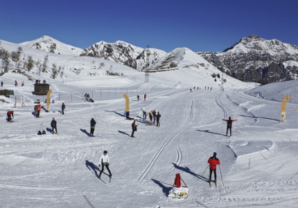 Un'immagine del Comprensorio Sciistico Piani di Bobbio