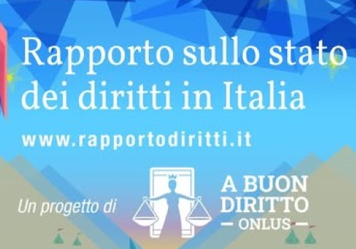 "Rapporto sullo stato dei diritti in Italia", copertina