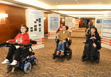 Giovani soci dell'Associazione Parent Project