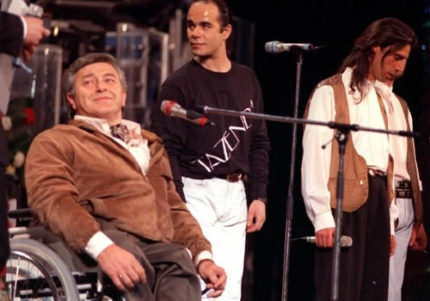 Pierangelo Bertoli e i Tazenda al Festival di Sanremo del 1991